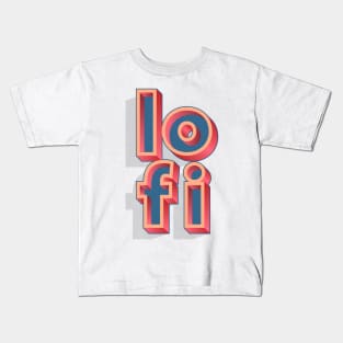 LoFi Music Lover Chillout Vibes Gift Kids T-Shirt